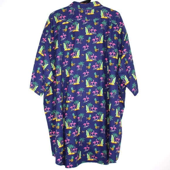 Polo Ralph Lauren Mens 3XLT 3XL Tall AOP Flamingo Button Up Shirt M1073 - Picture 5 of 5